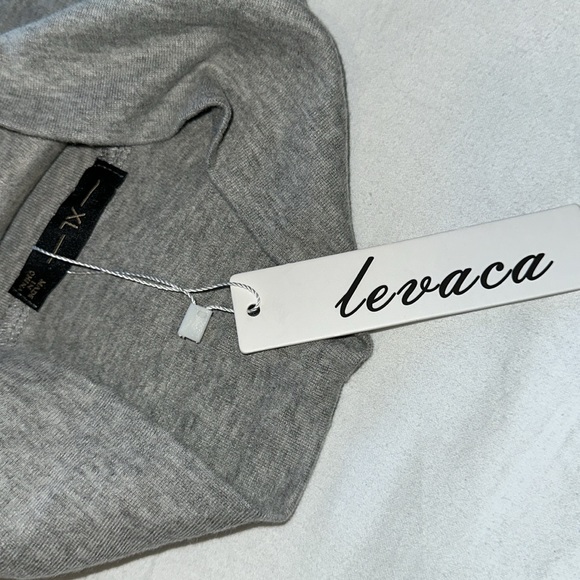 La Vaca Flowy Knit Turtleneck Tunic Top. Sz. XL - Picture 2 of 3